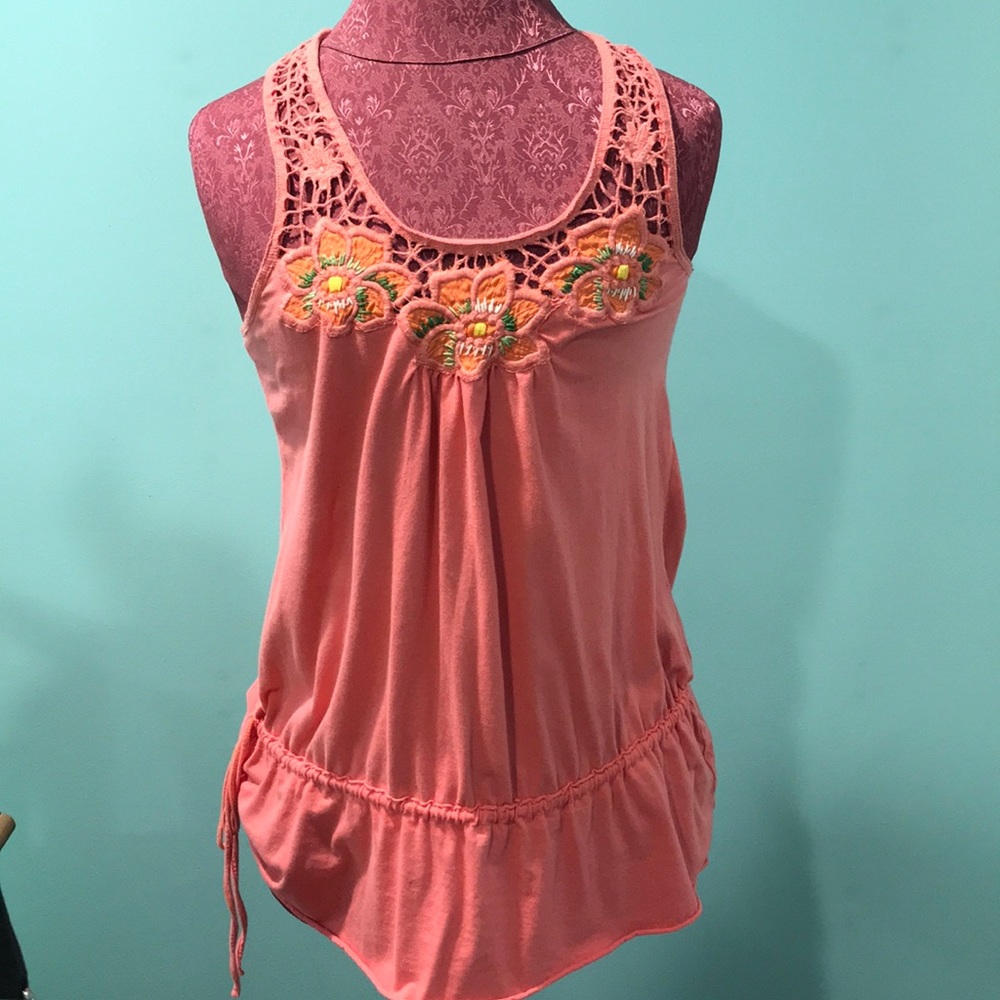 Free People Crochet Tank